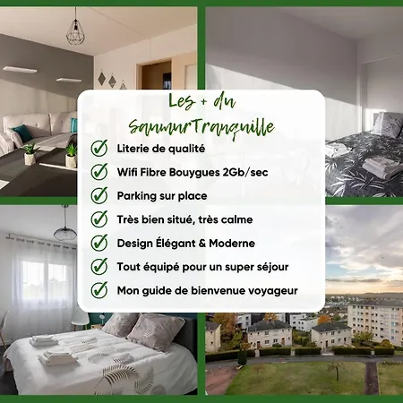 Lesaumurtranquille - Les Vioiettes Apartamento