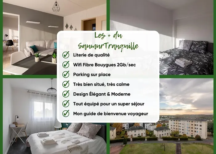 Lesaumurtranquille - Les Vioiettes Lejlighed